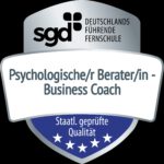 Siegel: Psychologische Beraterin Business Coach